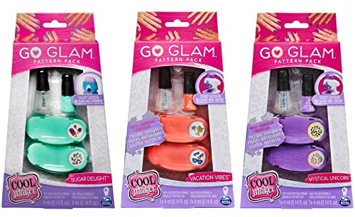 Cool MAKER Go Glam Nails Fashion Packs Assortment (Styles May Vary - One Supplied)