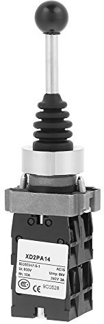 4NO Joystick Switch,Latching Joystick Switch Joystick Switch, XD2PA14 4NO 4-position Locked Latching Joy Stick Joystick Switch