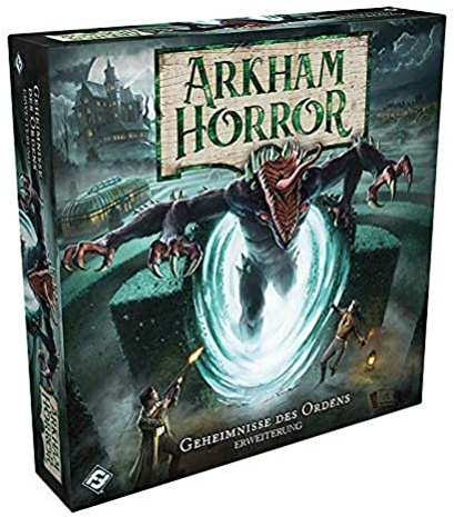 Fantasy Flight Games, Arkham Horror 3. Edition – Geheimnisse Ordens, Erweiterung, Expertenspiel, Strategiespiel, 1-6 Spieler, Ab 14+ Jahren, 120+ Minuten, Deutsch