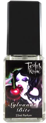 Teufelsküche Sylvanas Bite, Verführerischer Vintage-Duft mit Kirsche, Jasmin & Sandelholz, Eau de Parfum Vaporisateur/Spray, 25 ml Glasflakon, Kirsche zum Anbeißen...