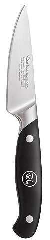 Robert Welch Professional Paring Knife 9cm. Crafted from German 1.4116 Stainless Steel. Perfect for Peeling, Trimming and Slicing Small Fruits and Vegetables.