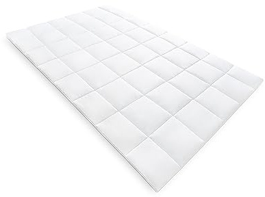 Mister Sandman Bettdecke 155x220 cm Ganzjahresdecke Ökotex 100 Mikrofaser Waschbar weißer Bettdecke