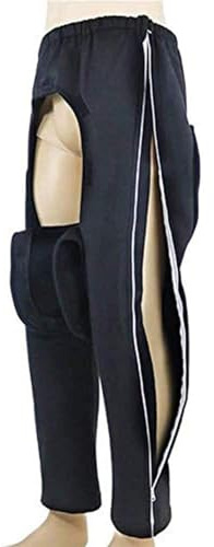 LSRFXF Patientenhosen Kleidung mit Reißverschlüssen, Open Trousers for Patient Care, Inkontinenz Hosen Katheterhose Pflegehilfe für Krankenhäuser Häusliche Pflege