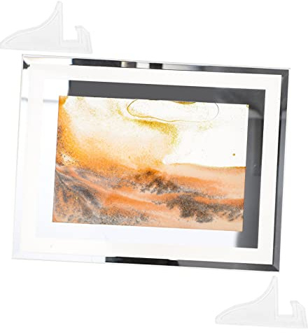 MUSISALY Peinture De Sable Mouvant Décoration De Table Élégante Pour Bureau Et Maison Art Relaxant Avec Sablier