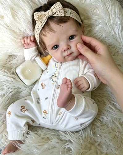 Anano bambole reborn corpo in silicone, bambol reborn femmina in silicone occhi aperti, bambole newborn con corpo in vinile femmina, bambol newborn i neonati in silicona