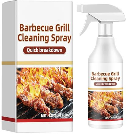 Avejjbaey Pratico detergente per barbecue in schiuma per pulire efficacemente macchie e grassi