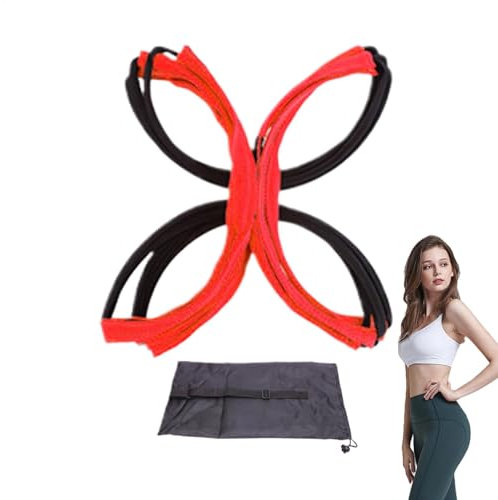 Fbinys Football Agility Ladder Training Set, Speed Training Equipment with Storage Bag, Versatile Speed Trainer for Soccer, Basketball, and Tennis, 16.54x16.54x16.54 inches