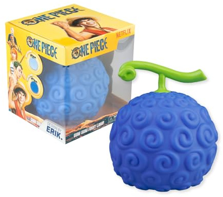 Grupo Erik: Lampada One Piece Gom Gom Fruit | Lampada Frutto del Diavolo One Piece, ricaricabile con cavo USB o batterie, One Piece Gadget, Accessori Scrivania Gaming, Accessori Anime