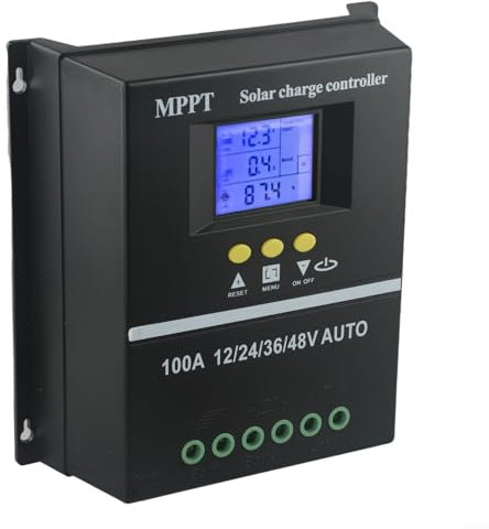 Design élégant et fonctionnel. Le chargeur solaire MPPT 100 A intelligemment conçu est équipé de fonctionnalités conviviales (80 A)