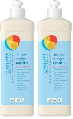 Sonett Universalreiniger sensitiv, 500 ml (Packung mit 2)