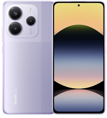 XIAOMI - Redmi Note 14, Smartphone 5G, 8+256GB, batteria 5110mAh, 6,67, MediaTek Dimensity 7300-Ultra, con NFC, senza caricatore, Viola