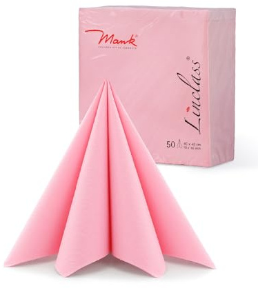 PG PrimeGuest SUPPLY Servietten Premium Edition 50 Stück 40x40 cm – Stoffähnliche Premium Airlaid Servietten 1/4 Falz – Einwegservietten für Hochzeit, Feier, Gastronomie