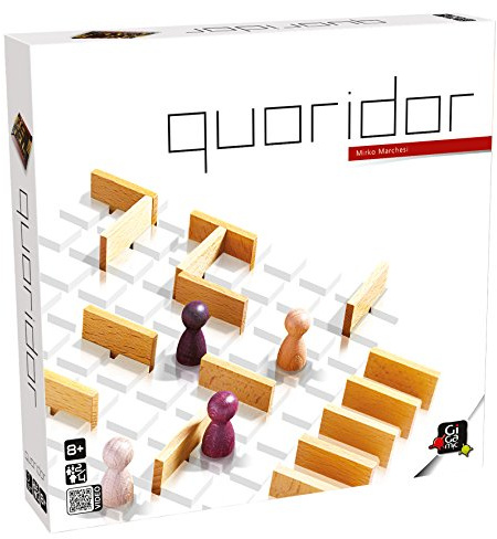 GIGAMIC Quoridor Classic FR: Strategie-Spiel, 2-4 Spieler, ab 8 Jahren