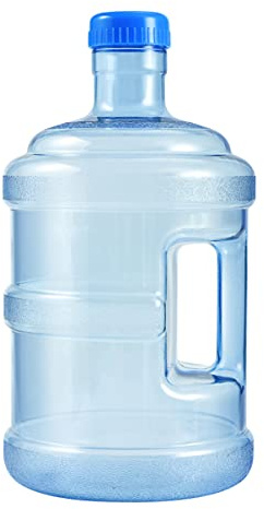 BESPORTBLE Wasser In Flaschen 5 Liter Wasserflasche Kunststoff-Kronkorken Wiederverwendbare Wasserflasche Behälter Für Outdoor-Camping Rucksackreisen Zuhause Wasserspender Blaue