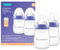 Lansinoh Anti Colic Baby Bottle - 2 Pack 160 ml - NaturalWave® Teats Reduces Nipple Confusion - BPA & BPS-Free Breastfeeding Bottle Feeding Stackable Lid Fridge Freezer Milk Storage Feeding Bottles