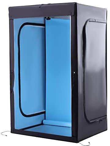 Light Box Photography 100 * 120 * 200cm Light Room Large Photo Studio Photography Lighting Cube Box 3 Backdrop Adjustable Brightness Portable Photo Studio Shooting Tent for Large Product Photography