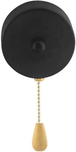 Interrupteur de ventilateur de plafond, interrupteur à chaîne de traction, lampe élégante, applique murale, interrupteur à cordon de ventilateur de plafond, interrupteur à corde de traction, interrupt