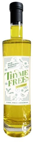 Birgitta Rust Piekfeine Brände - ThymeFree apéritif sans alcool 0,7 L - agrumes frais, fines et florales pour des moments de plaisir élégants et insouciants au printemps et en été