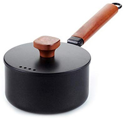 PNAWLLCF 2L fonte cuisson pot de soupe lait chauffage marmite antiadhésive casserole cuisine mini casserole pour cuisinière à induction à gaz