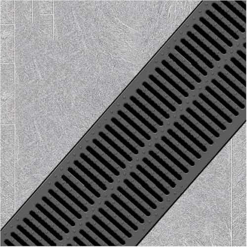 Griglia permeabile in calcestruzzo Coperture for fognature in plastica polimerica, pannelli di drenaggio for canali esterni, pannelli di drenaggio for garage Trogolo di drenaggio sotterraneo(500x500x3