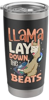 Llama at The Mixing Desk - Sound Engineer Stainless Steel Insulated Tumbler