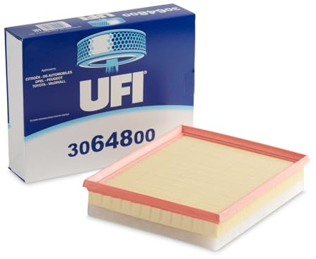 UFI Filters, Filtre à Air 30.648.00, Filtre à Air de Remplacement, Adapté aux Voitures, Applicable sur Divers Modèles de Citroen, DS Automobiles, Opel, Peugeot, Toyota et Vauxhall