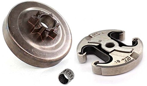 AISEN .325 7Z Kettenrad & Kupplung & Nadellager für Husqvarna 340 345 350 351 445 450 Motorsäge