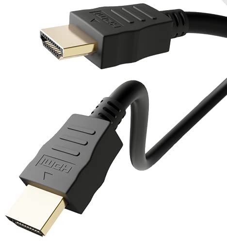 goobay 44505 - Cavo HDMI ad alta velocità con Ethernet, 18 Gbps - HDMI - Ultra HD fino a 4 K a 60 Hz e riproduzione 3D a 4 K - Ultra HD, HDR, HEC, 3D, eARC, HDCP, Ethernet, serie 2.0