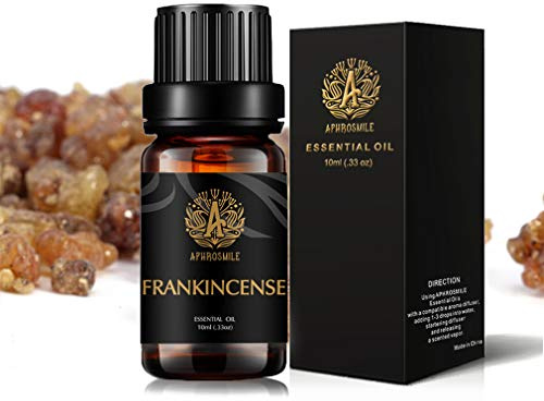 Aromaterapia Incenso Olio essenziale, 100% Pure incenso fragranza olio essenziale per diffusore, umidificatore, massaggi, terapeutico Grade incenso profumato olio per casa 0,33oz-10ml