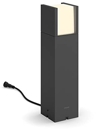 Philips GardenLink Arbour Wegeleuchte, Niedervolt, 2700K, Anthrazit, 1-er Pack
