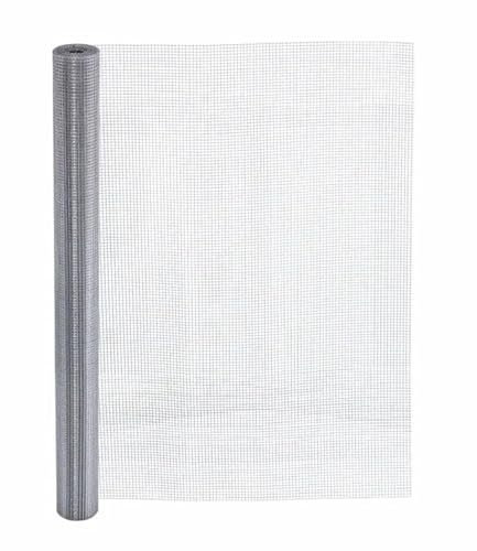 Garmix Fliegengitter Insektenschutz Moskitonetz Aluminium/Edelstahl Schwarz 100cm 1,4 x 1,6mm (10m Aluminium)