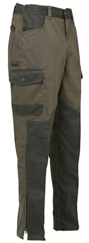 Percussion Pantalones de Caza para niño Tradition. Resistentes, 65% Poliéster 35% Algodón, con Tratamiento DWR, Bolsillos Múltiples, Verde Oliva (Verde, 6 años)