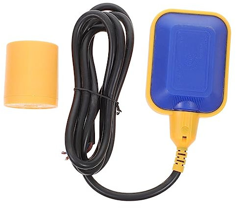 Hemobllo 2m Interrupteur Flotteur Câble Pour Réservoir Eau Contrôle Fiable Niveau Liquide Avec Isolant Thermique Adapté Pompe Cuve Eau De Pluie