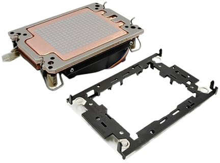 Refroidisseur CPU actif LGA4189 1U, dissipateur thermique FCLGA 4189 avec ventilateur 8015, TDP jusqu'à 205 W, recommandé for les processeurs Xeon de 3e génération.(WITH BRACKET_NO RGB)