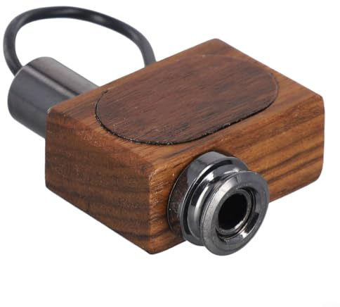 coustic Guitar Pickup With Volume Control Wood Transducer, Guitar Pickup Volume Control Sound, For Classical Folk Guitar Ukulele Violin Kalimba Mandolin