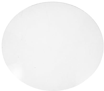 DOITOOL Glass Wall Clock Front Cover - 6.5 Inch Round Convex Transparent Panel Replacement For Wall Clock Decorations And Replacement Use