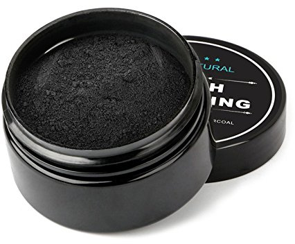 Angzhili Teeth Whitening Powder Tooth Cleaning Powder Natural Activated Charcoal Bamboo Powder Unique Active Formula Oral Hygiene Tooth Care (30g)
