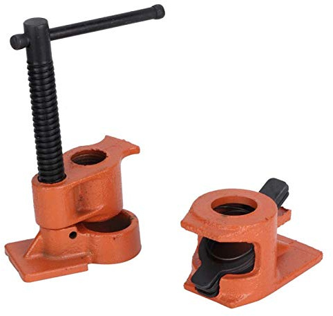 Morsetti per Tubi 1/2,Morsetti a Tubo da Falegname,Morsetto a Tubo per Legno,Morsetti 1/2,Morsetti a Sgancio Rapido Clamp Wood per la Lavorazione del Legno