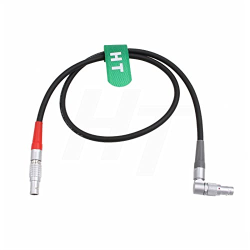 HangTon CAM LBUS Cable for Cforce RF Motor RIA-1 to ARRI Alexa Mini Camera, WCU-4, Master Grips Cmotion cPRO Camin 7 Pin Right Angle to 4 Pin 24
