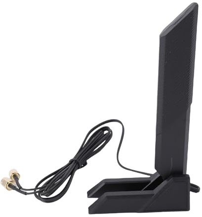 Antena WiFi Eterna de 12dBi, Antena de Extensión WiFi SMA Magnética de Alta Ganancia con Triple Banda 2,4G 5,8G 6G, Conector SMA para Red Inalámbrica