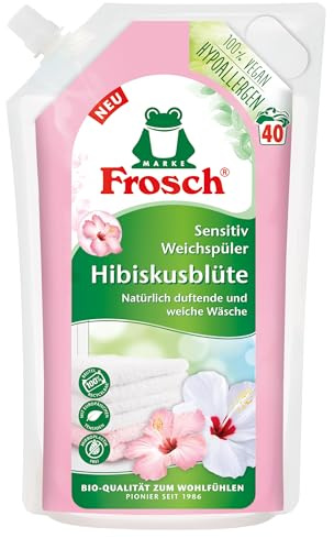 Frosch Sensitiv-Weichspüler Hibiskusblüte (40WL) (1 l)