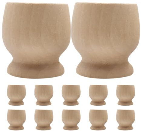 Cabilock 12pièces Porte- Naturel pour Pâques Support à pour Peinture Et Décoration Accessoire De Fête Et Décoration Maison
