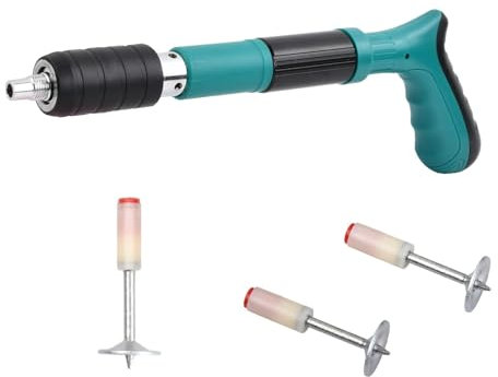 Pistola spara chiodi manuale con chiodi tondi, Pistola sparachiodi portatile 20 chiodi