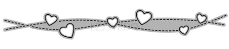 Spitze Linien Stanzformen für Kartenherstellung, Hohles Herz Metall Stanzformen für Papier-Scrapbooking, DIY Schablonen für Album, Party, Hochzeit, Festival Dekoration
