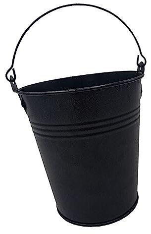 Abaodam Secchio per Raccolta Grasso da Manici Barile per Raccogliere Olio da Barbecue Secchio Resistente Multifunzione per Cucina e Esterno