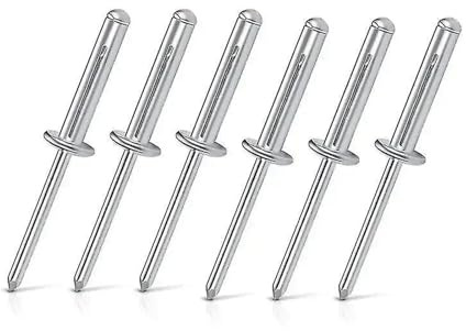 50 remaches ciegos triples de aluminio, estructurales, bulbo con distribución carga, 4 x 18,8 mm lingli(4.8-20.5mm)
