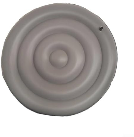 Bâche de piscine gonflable ronde pour l'extérieur – PVC résistant aux UV pour piscines de 145 cm et 165 cm, isolation thermique, stockage propre et compact (145 cm sans hauteur)