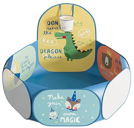 Piscina De Bolas, Área De Juegos Divertida Y Segura, 80x108x118 Cm, Tienda De Parque Infantil Plegable, Piscina De Bolas Para Niños, Fácil De Instalar, Para Niños, Niñas, Interior, Exterior, Sala De E