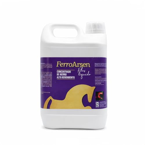 LABORATORIOS PINO Ferroarsen Plus Líquido Suplemento Nutricional de Hierro de Alto Rendimiento – Apoyo en Entrenamiento, Competición y Convalecencia, Formato Líquido, 5 Litros