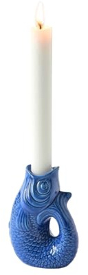 Giftcompany Monsieur Carafon Kerzenhalter Fisch XS Azure 12,7cm
